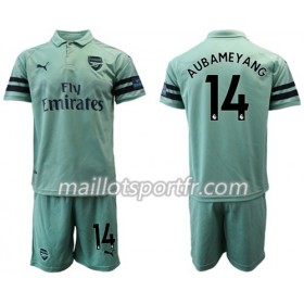 Maillot de Foot Arsenal Aubameyang 14 Enfant Troisieme 2018/19
